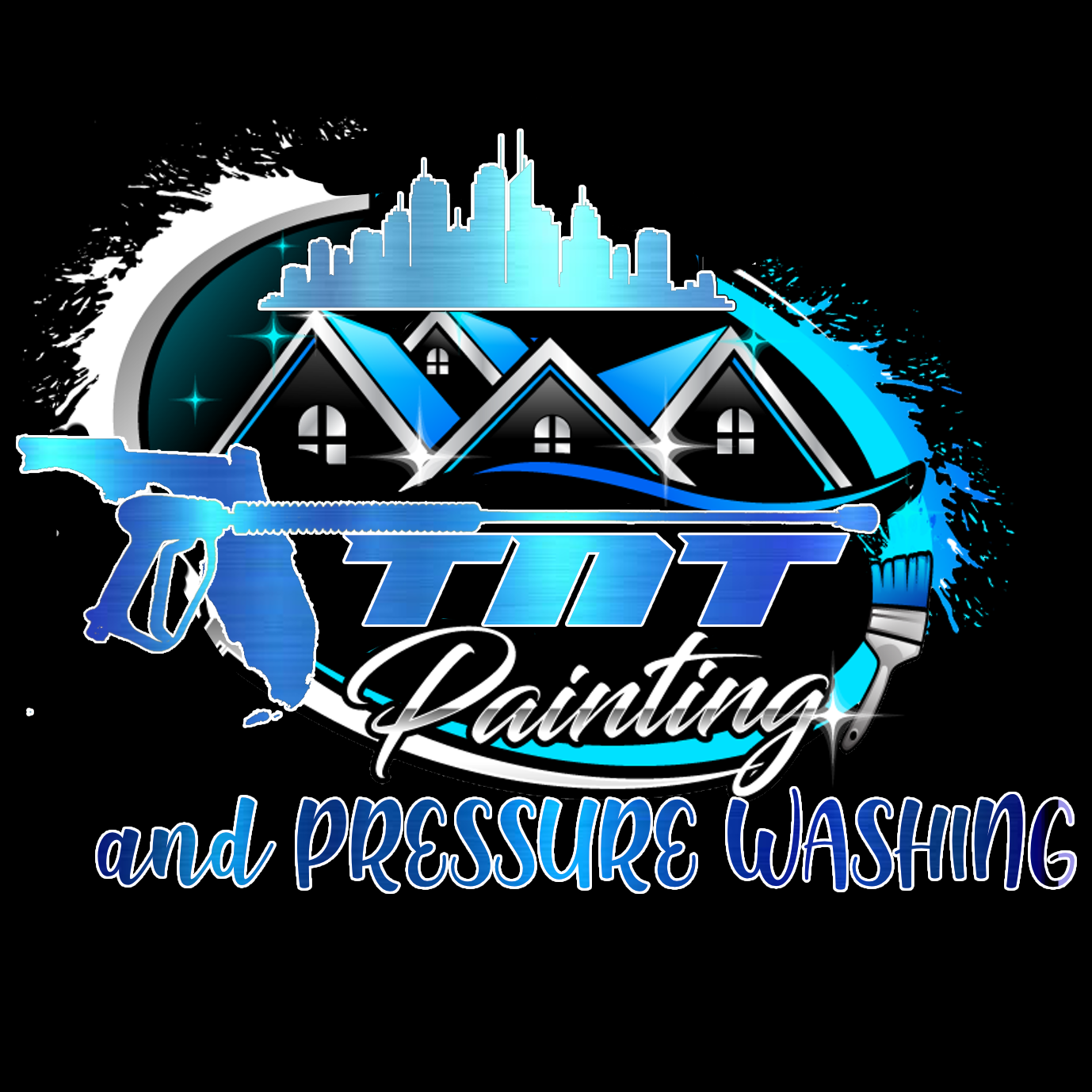 TNT Painting and Pressure Washing Logo